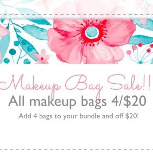 Bags sale 4/$20!